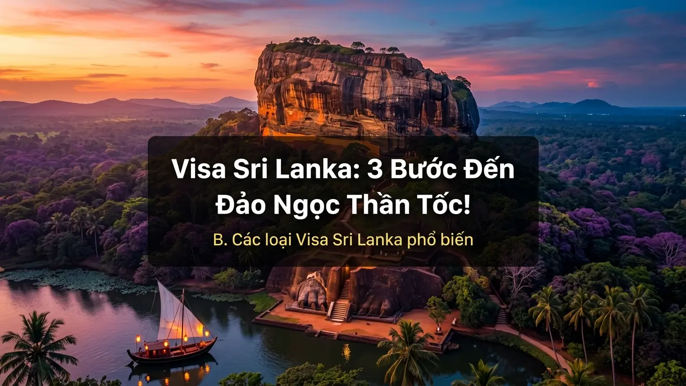 Visa Sri Lanka: 3 Bước Đến Đảo Ngọc Thần Tốc!